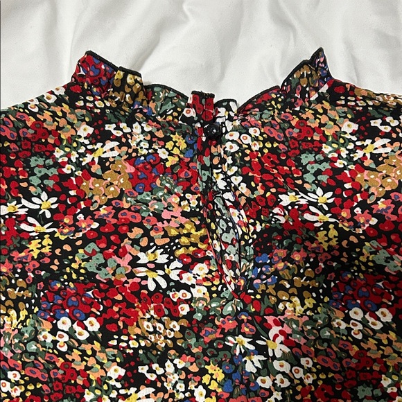 SHEIN Multicolor Floral Blouse - Picture 4 of 4